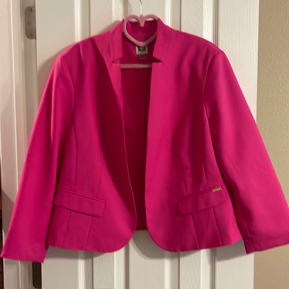 Anne Klein pink blazer